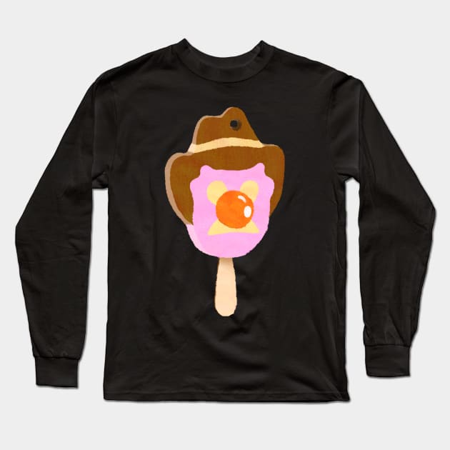 Bubble O Bill (orange) Long Sleeve T-Shirt by Surplusweird